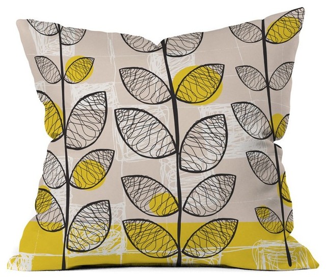 DENY Designs Rachael Taylor 50s Inspired Outdoor Throw Pillow Multicolor - 13246
