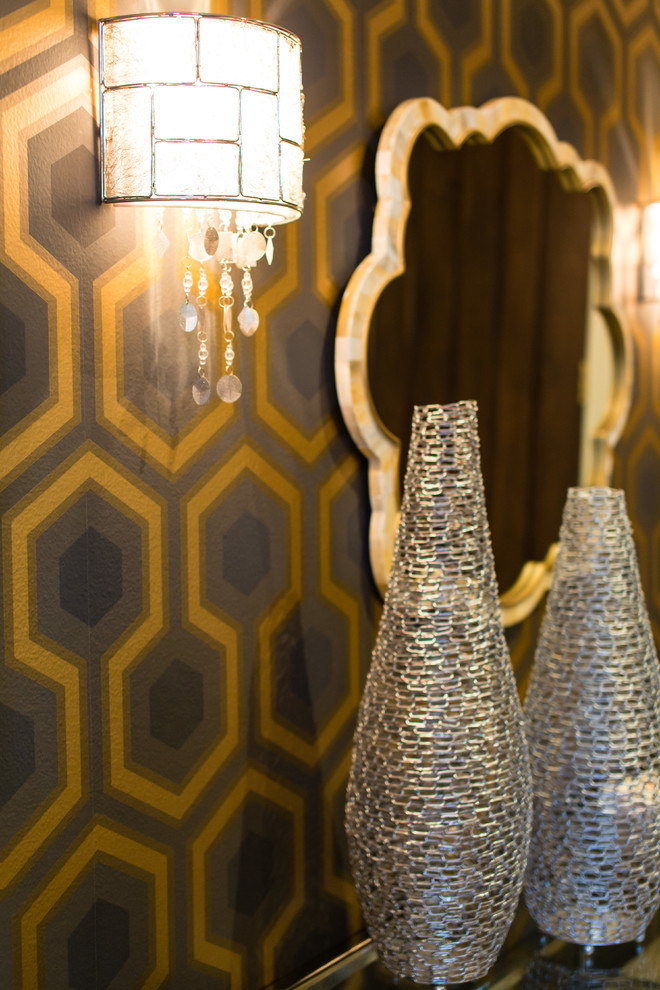 Inspiration for a transitional home design remodel in Orange County