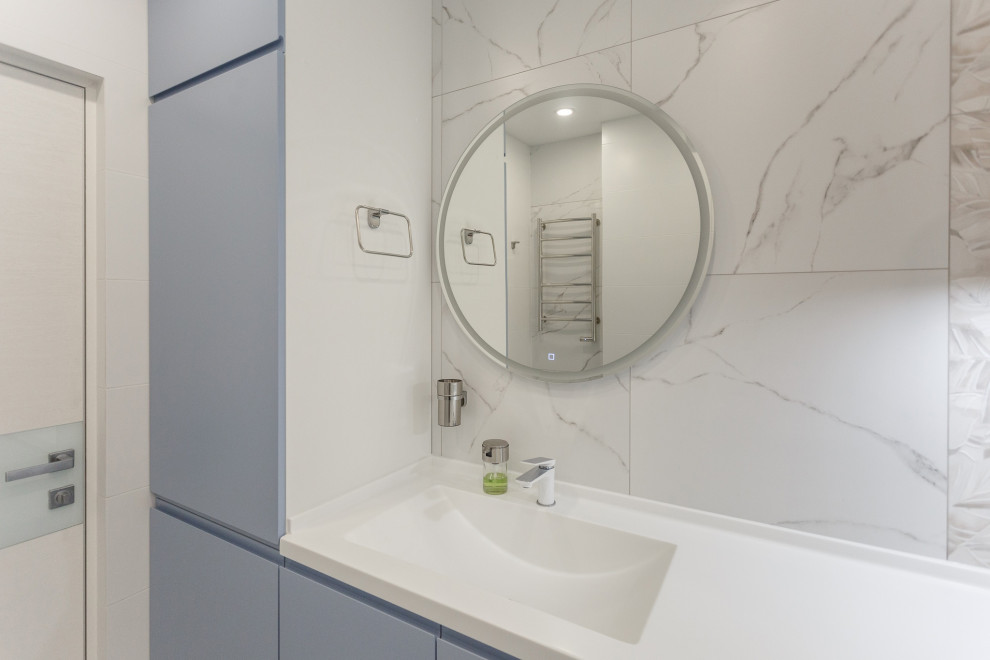 Капитальный ремонт 3-х комнатной квартиры, 85 м², "ЖК ЛОФТ"