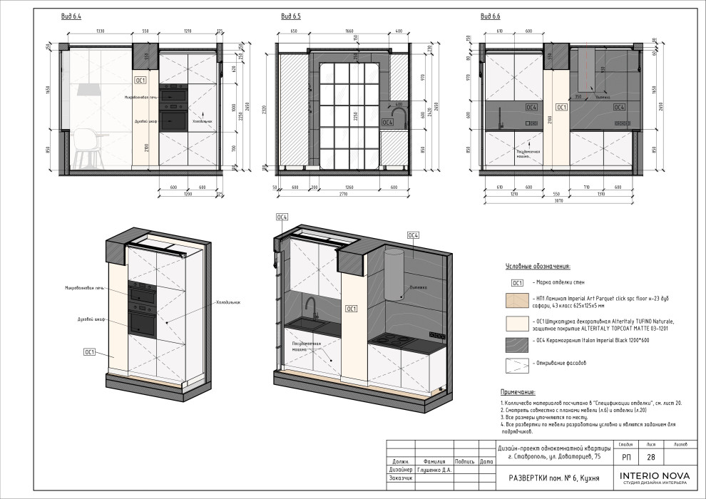 Дизайн-проект квартиры в современном стиле