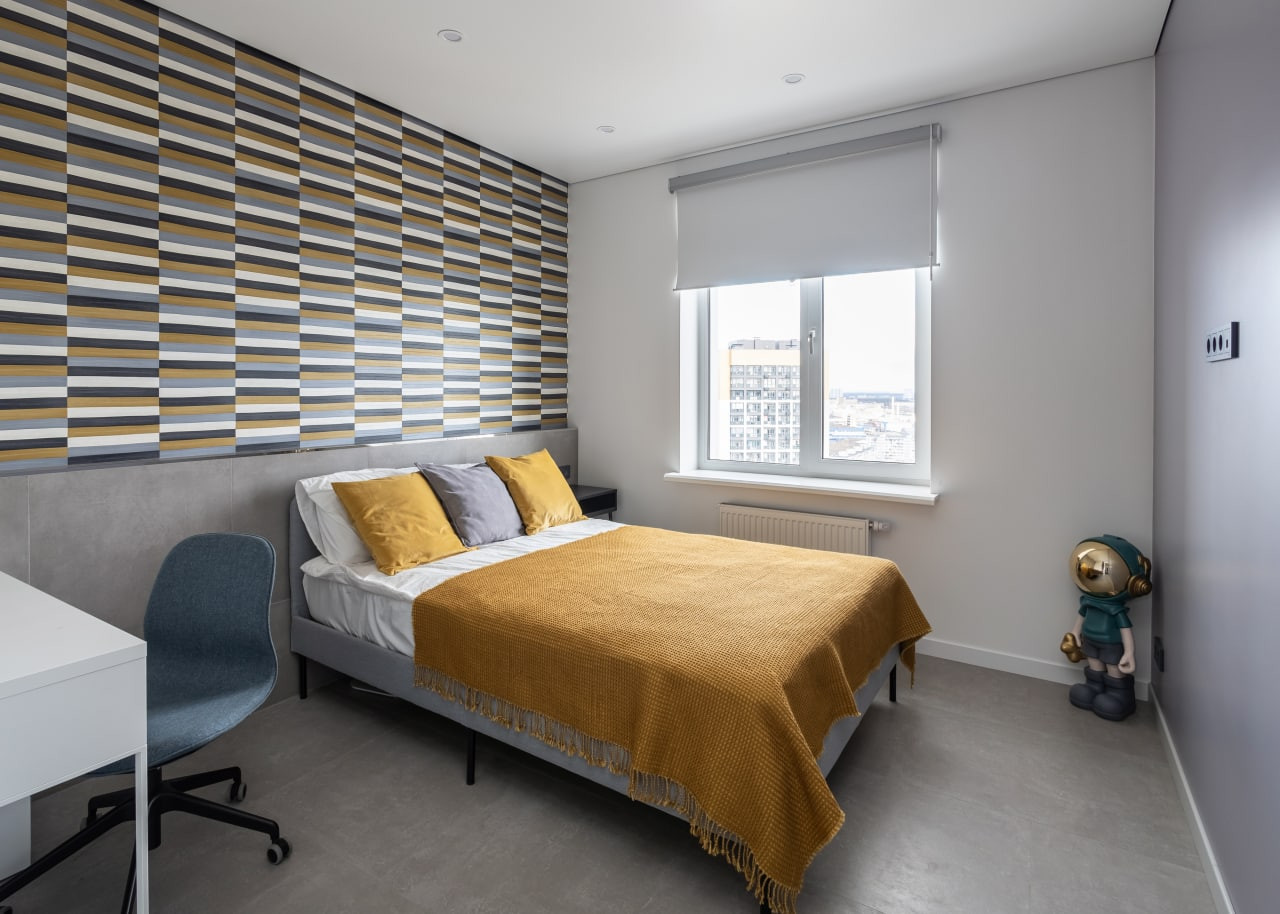 Квартира в серых тонах