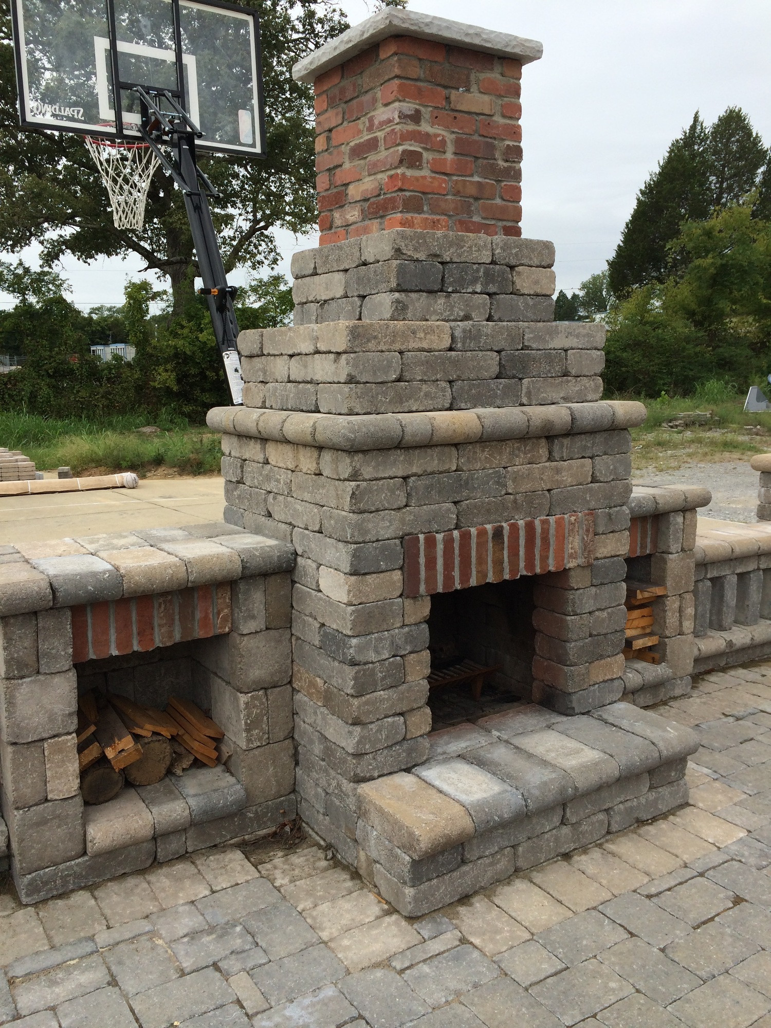 Fire Pit Installation in Brentwood Tennessee