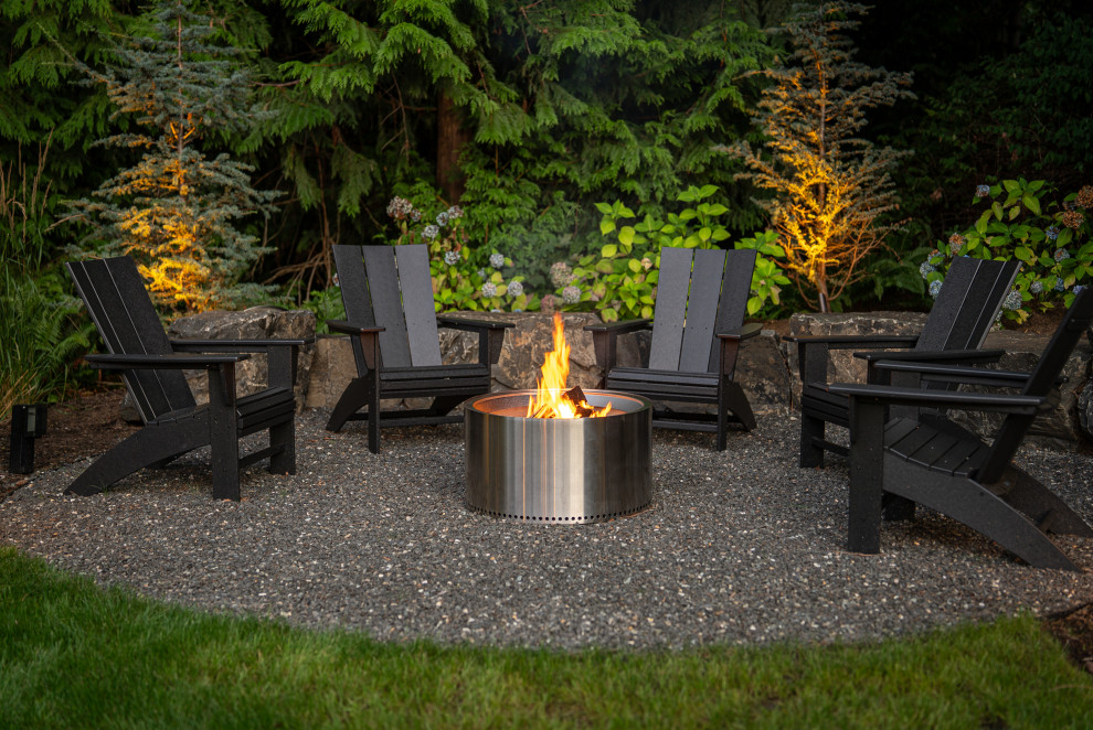 Inspiration for a transitional patio remodel in Seattle