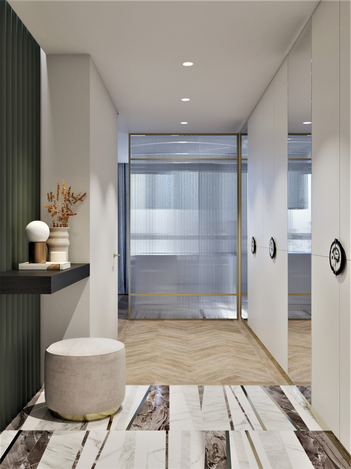 Двухкомнатная квартира площадью 66,3 м2 в ЖК Фестиваль Парк