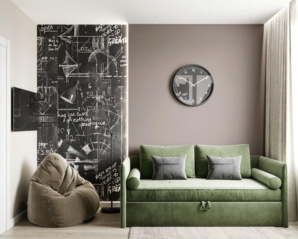 Трёхкомнатная квартира для семьи из 5 человек. 75 кв.м.