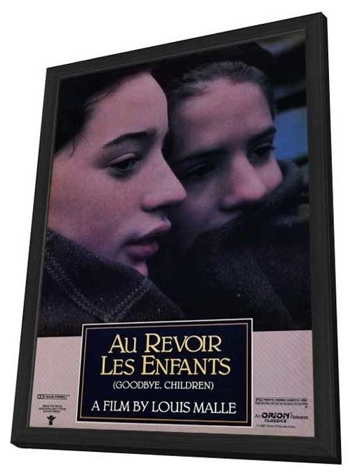 Au Revoir les Enfants 11 x 17 Movie Poster - Style A - in Deluxe Wood Frame