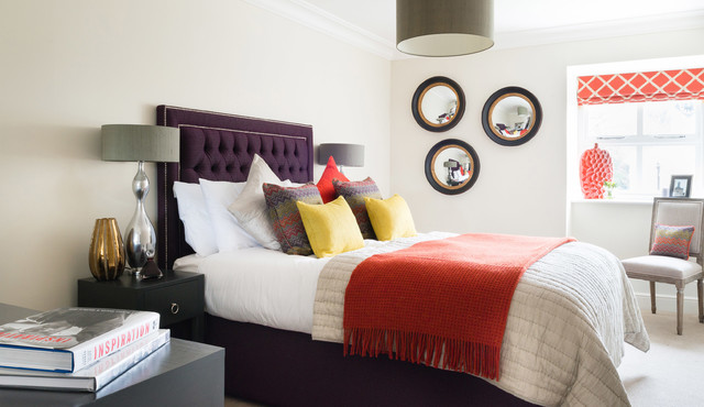 Colour Pop Apartment Eclectic Bedroom Sussex By Park