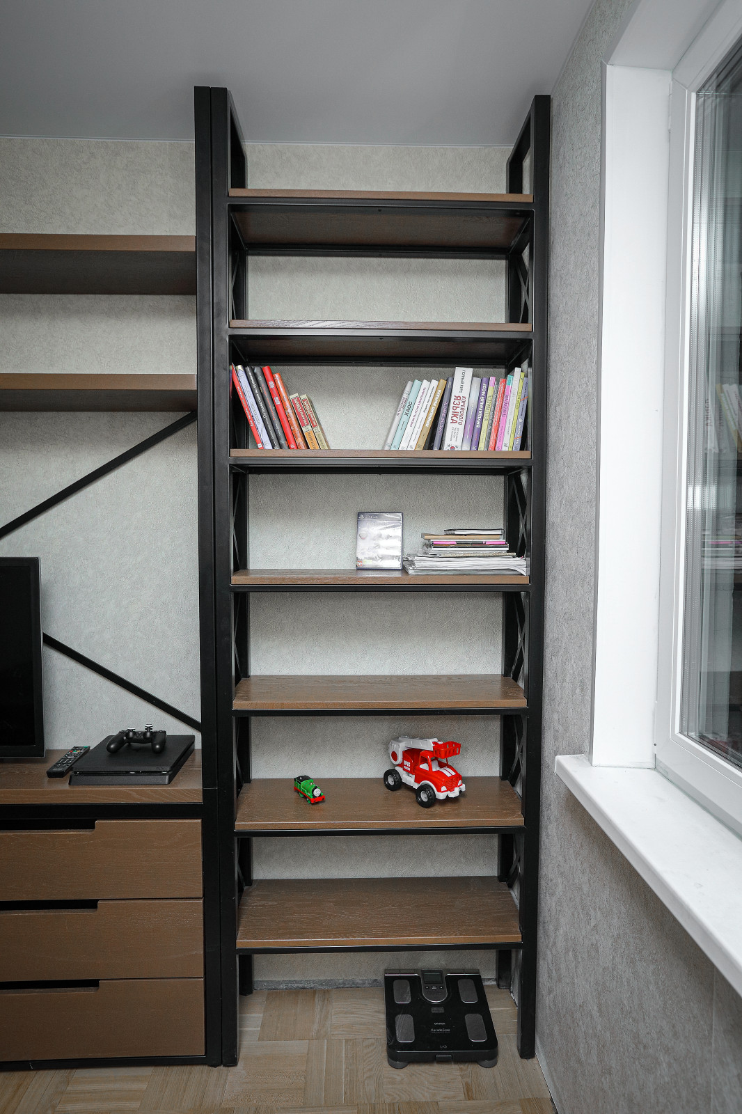 Комната в стиле лофт