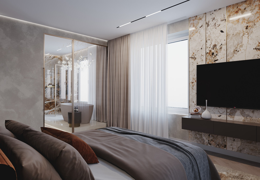 Дизайн проект апартаментов Аура