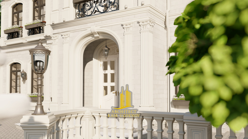 Проект дома в стиле Французский ренесанс