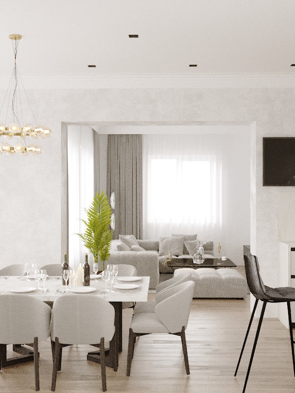 Современная классика в пастельных тонах