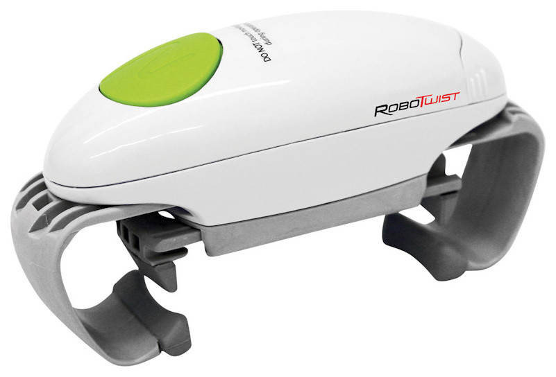 Robotwist Robotic Jar Opener Contemporary Can Openers by Universal Direct Brands Houzz