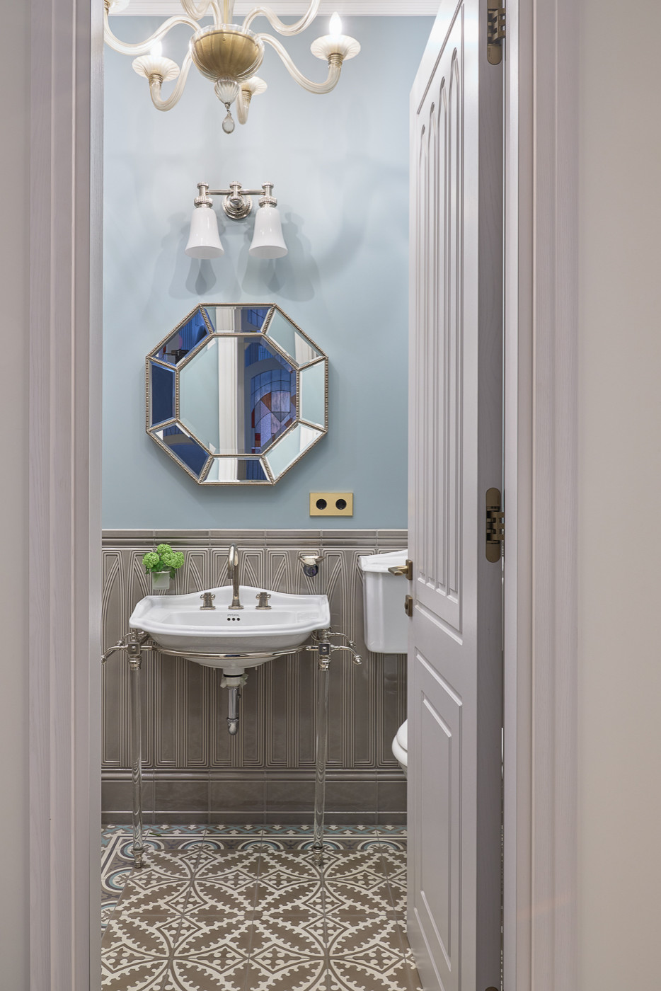 По следам Шехтеля, дизайн квартиры 223м