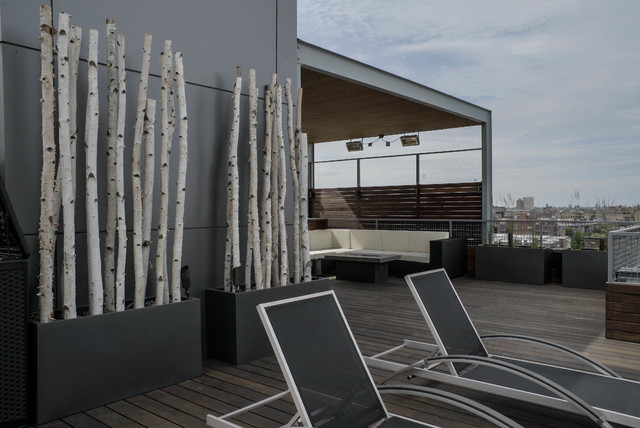 West Loop Expanse contemporaneo-terraza-y-balcon
