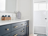 Beach Style Bathroom by KBG Design