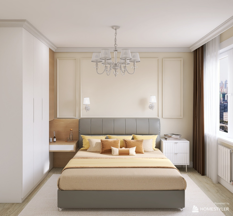 Проект двухкомнатной квартиры ЖК Олимп