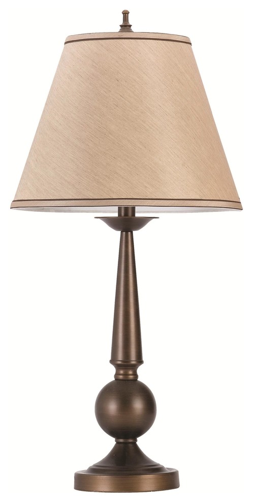 Coaster Table Lamps, Bronze, Set of 2