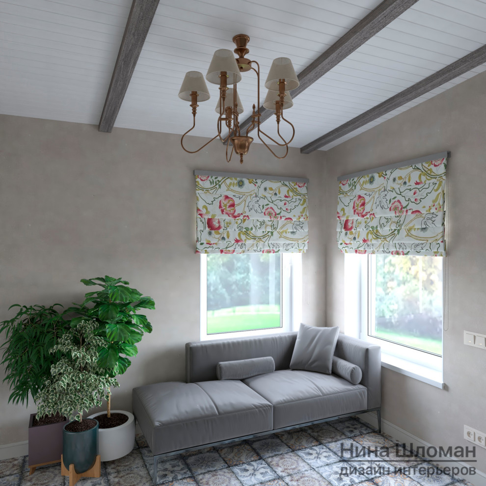 Романтичный интерьер дома в Старом Кировске