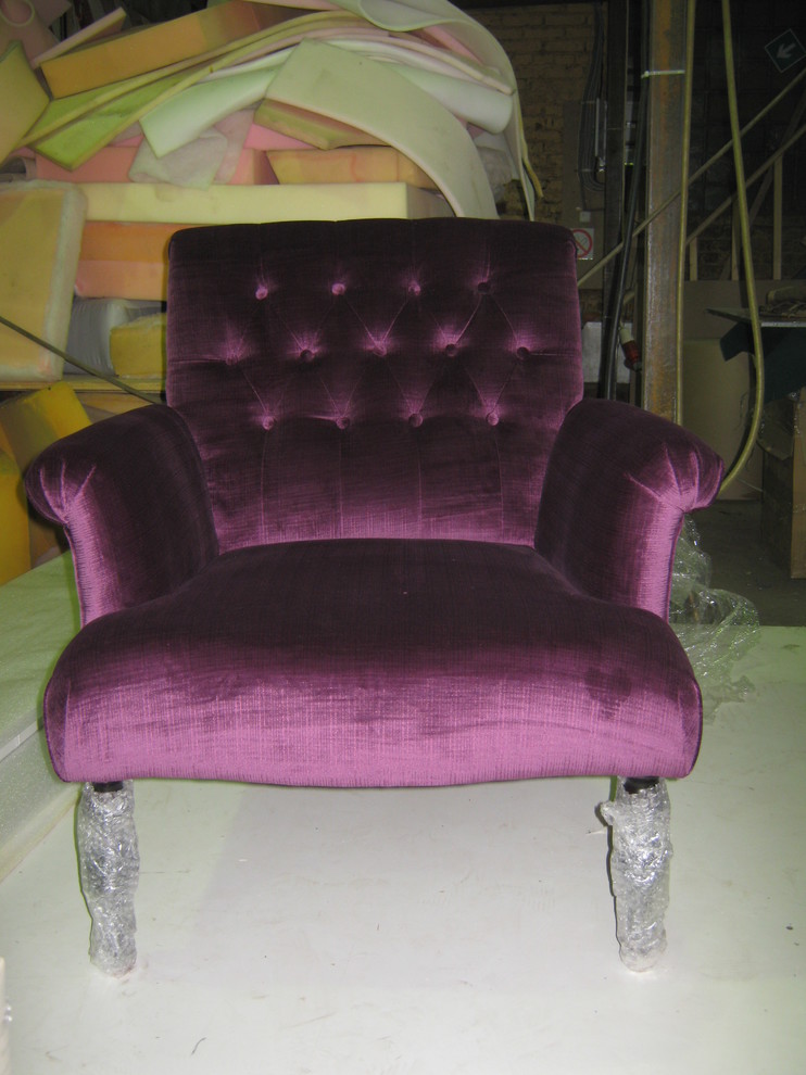 Кресло с каретной стяжкой(честер)