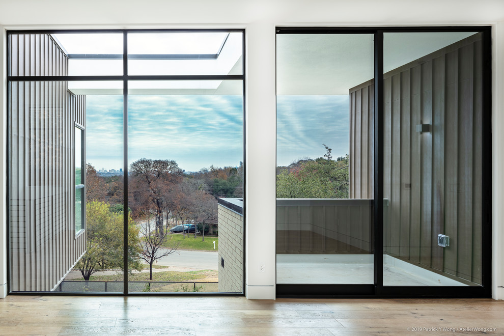 Home design - contemporary home design idea in Austin