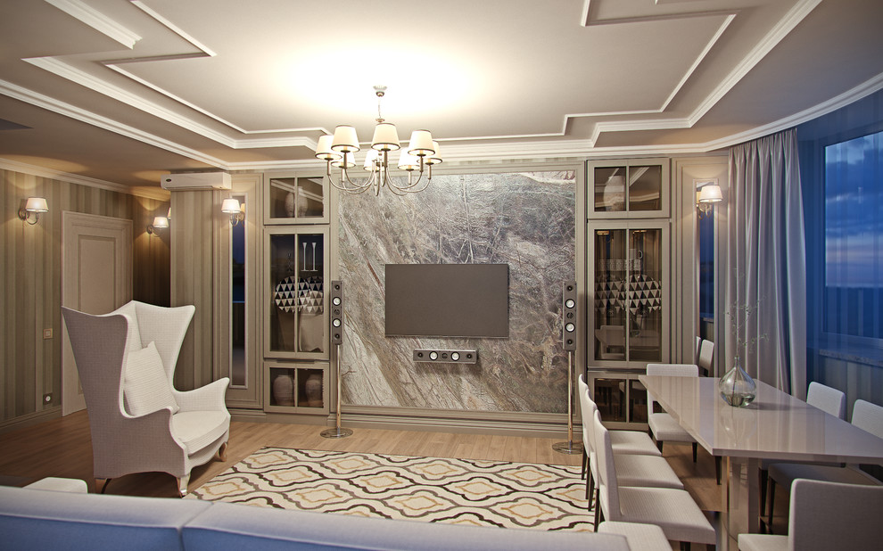 Проект гостиной и детской