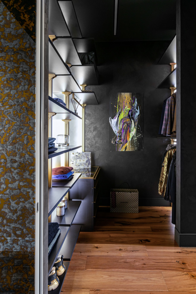 Черный интерьер 66м.кв.