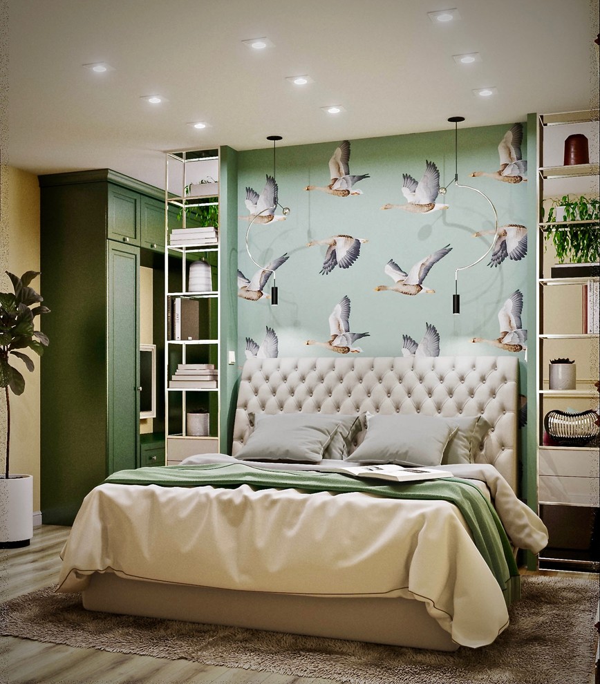 Гостиная - спальня для телеканала НТВ ("Мальцева")