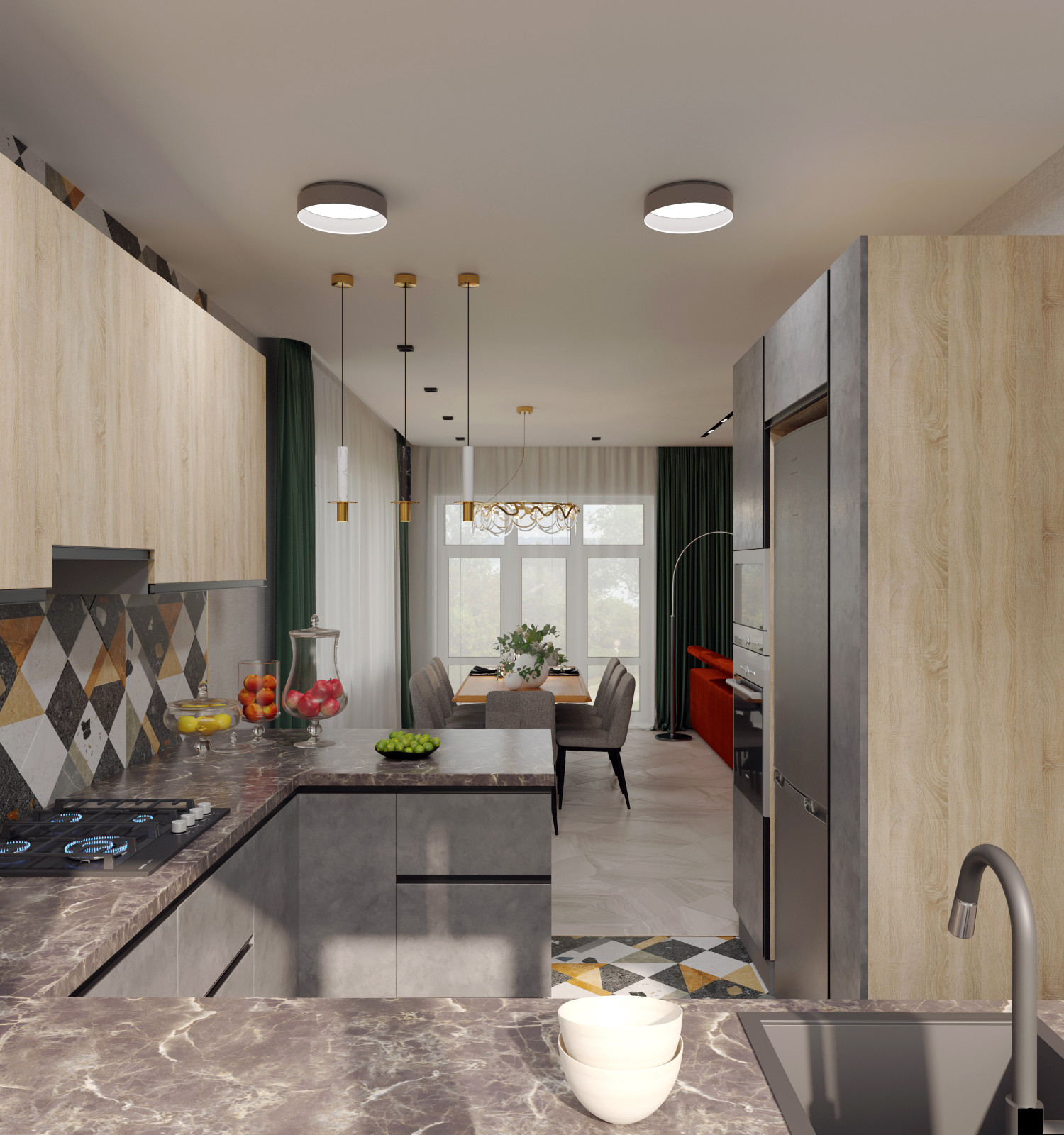 Проект загородного дома.