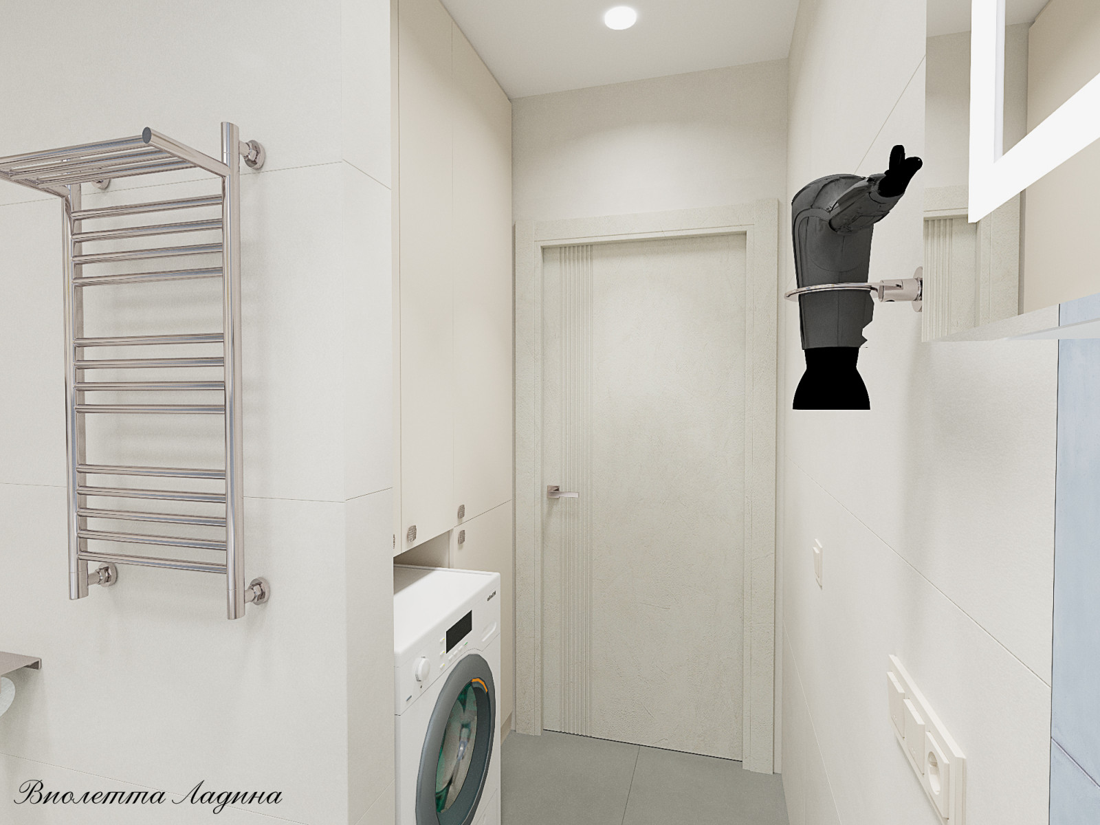 Большая квартира с воспоминаниями о путешествиях.