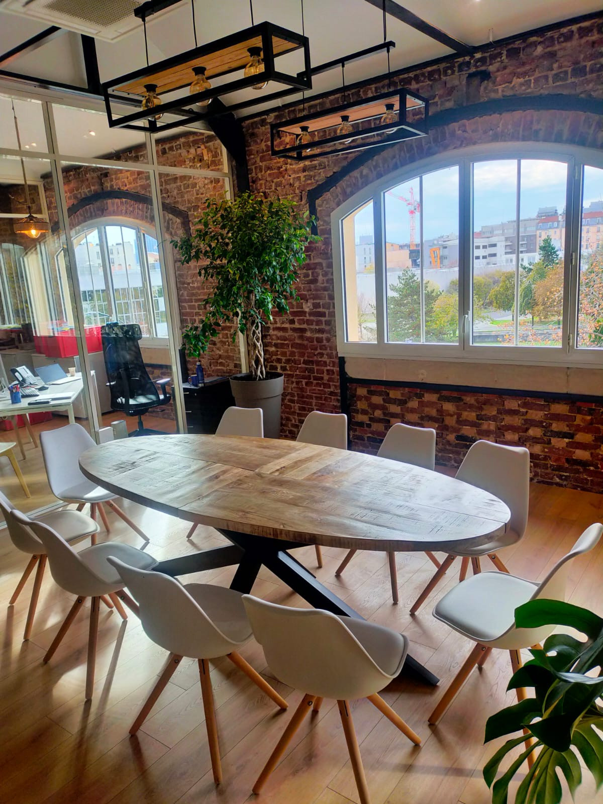 Rénovation de Bureaux style industriel