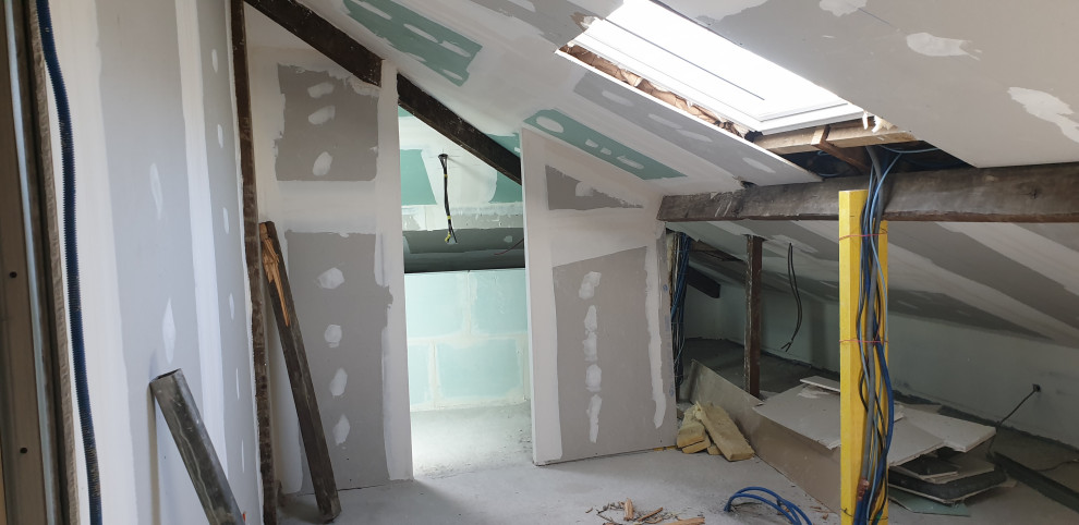 Isolation de comble dans une maison