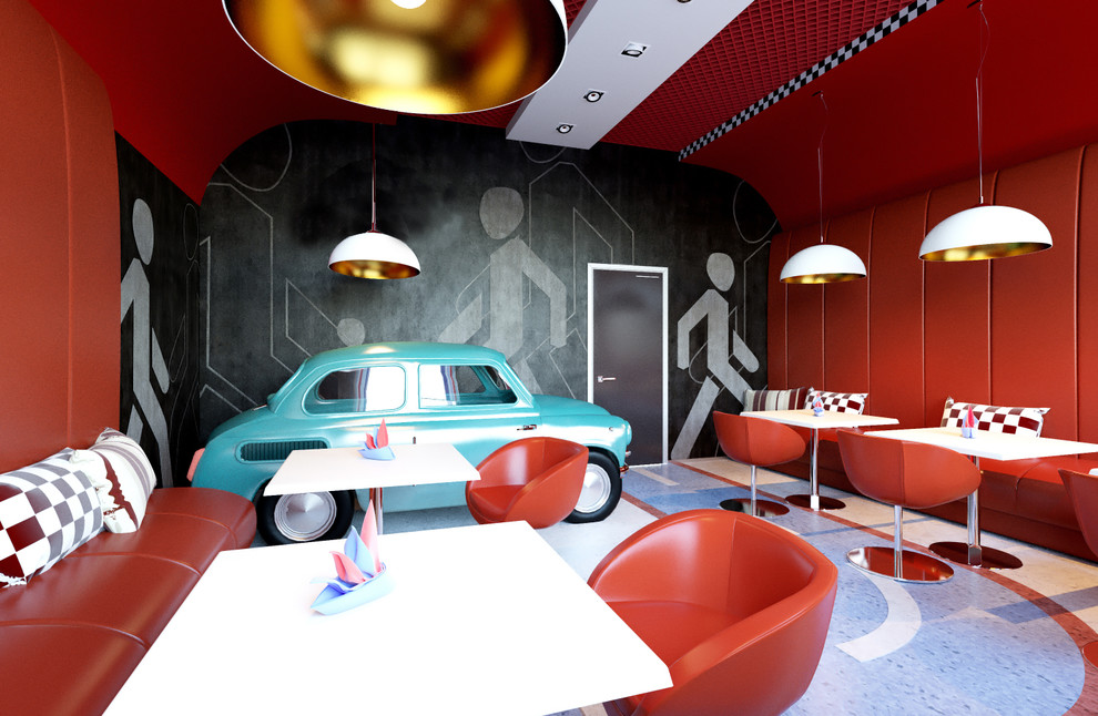 дизайн проект кафе (при автомойке)