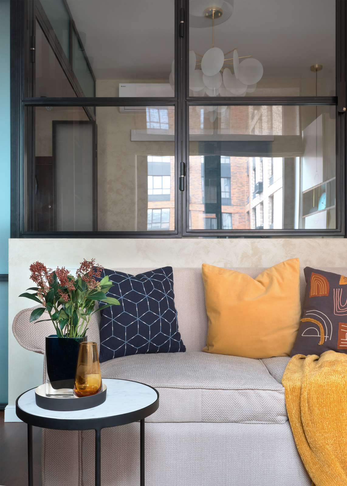 Уютная студия в Скандинавском стиле