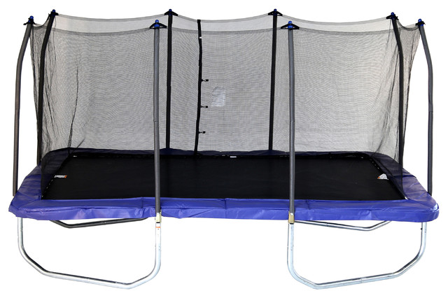 Skywalker Trampolines Rectangle Trampoline and Enclosure, Blue, 15' -  Contemporary - Trampolines - by Skywalker Holdings LLC | Houzz
