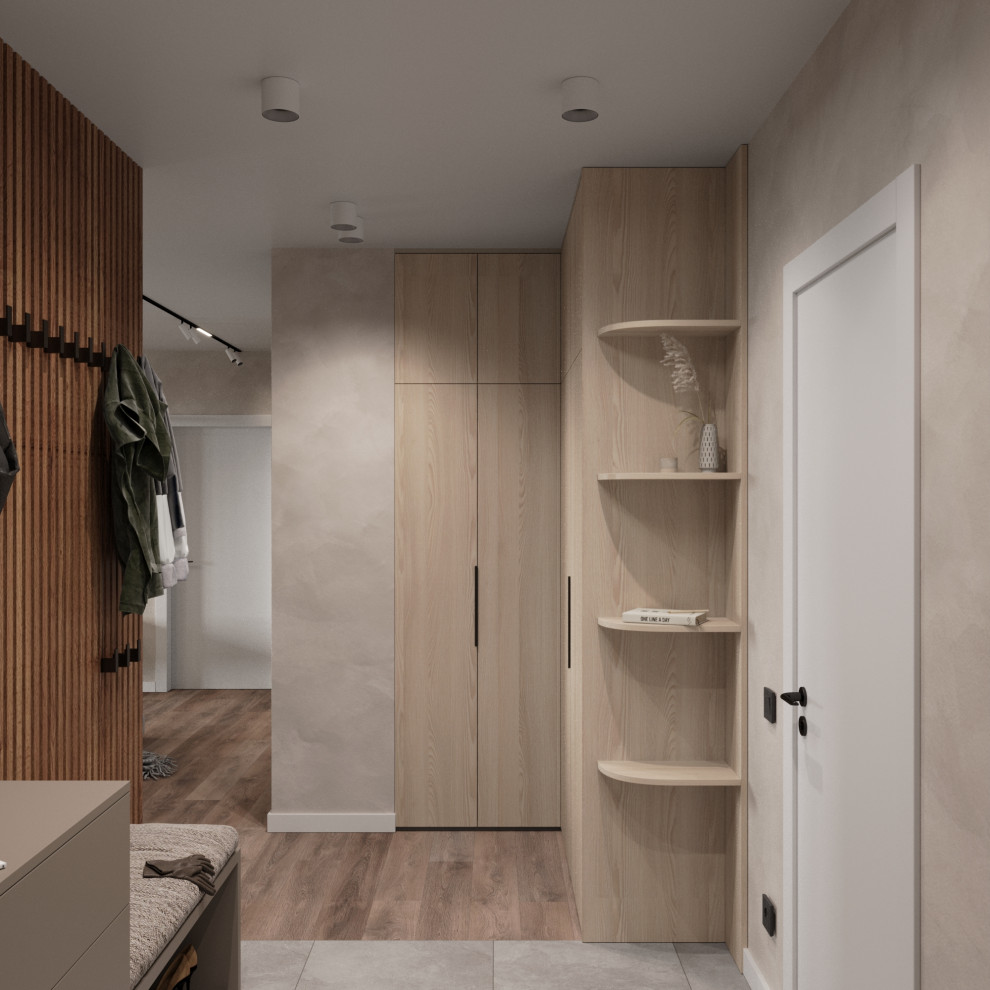 Дизайн квартиры в ЖК «Солярис» с большой лоджией