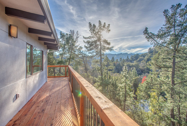 Side Deck rustikt-terrasse