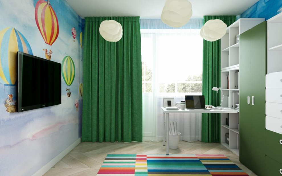 Яркое решение для многодетной семьи