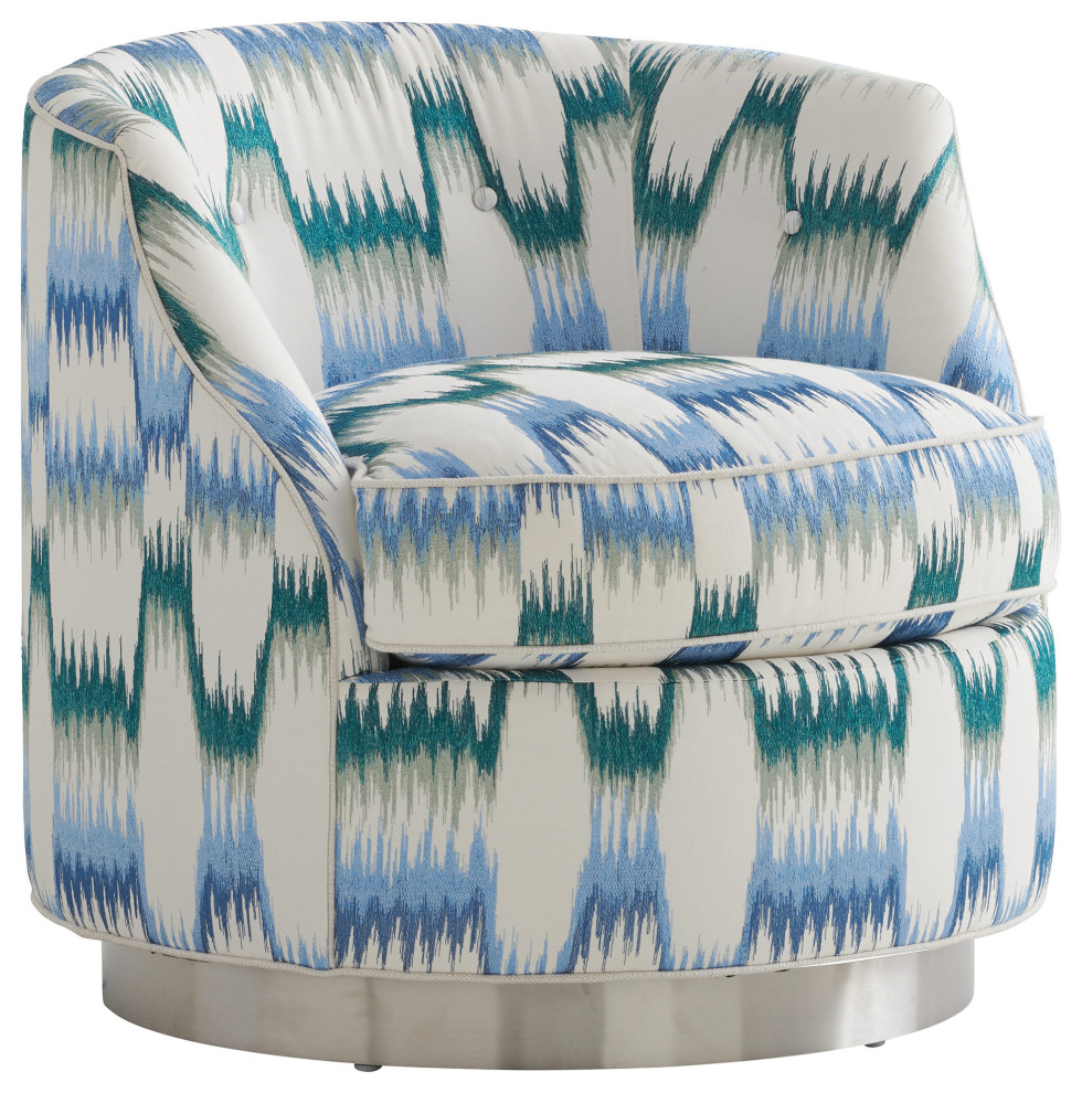 Piper Swivel Chair Contemporary Armchairs And Accent Chairs by