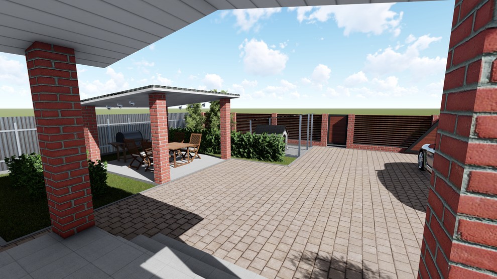 Дизайн-проект участка в поселке "Куюки"