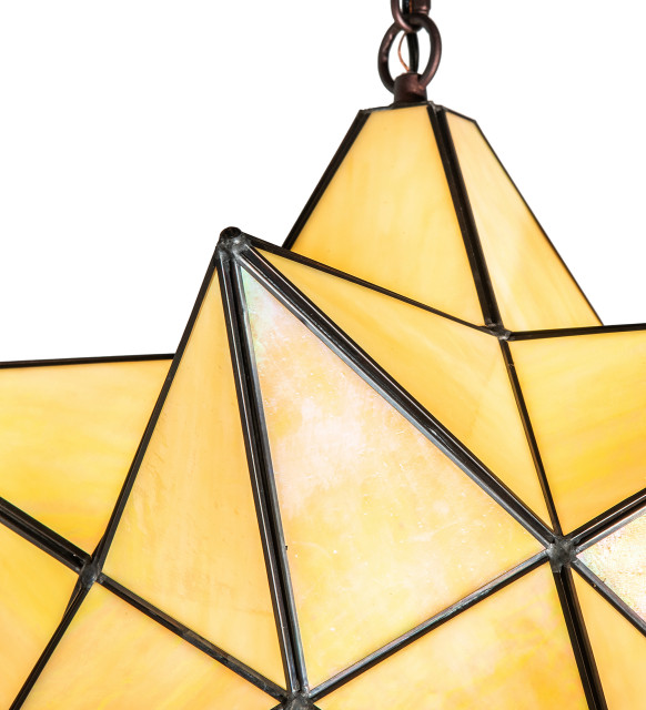 18 Wide Moravian Star Pendant - Mediterranean - Pendant Lighting - by ...