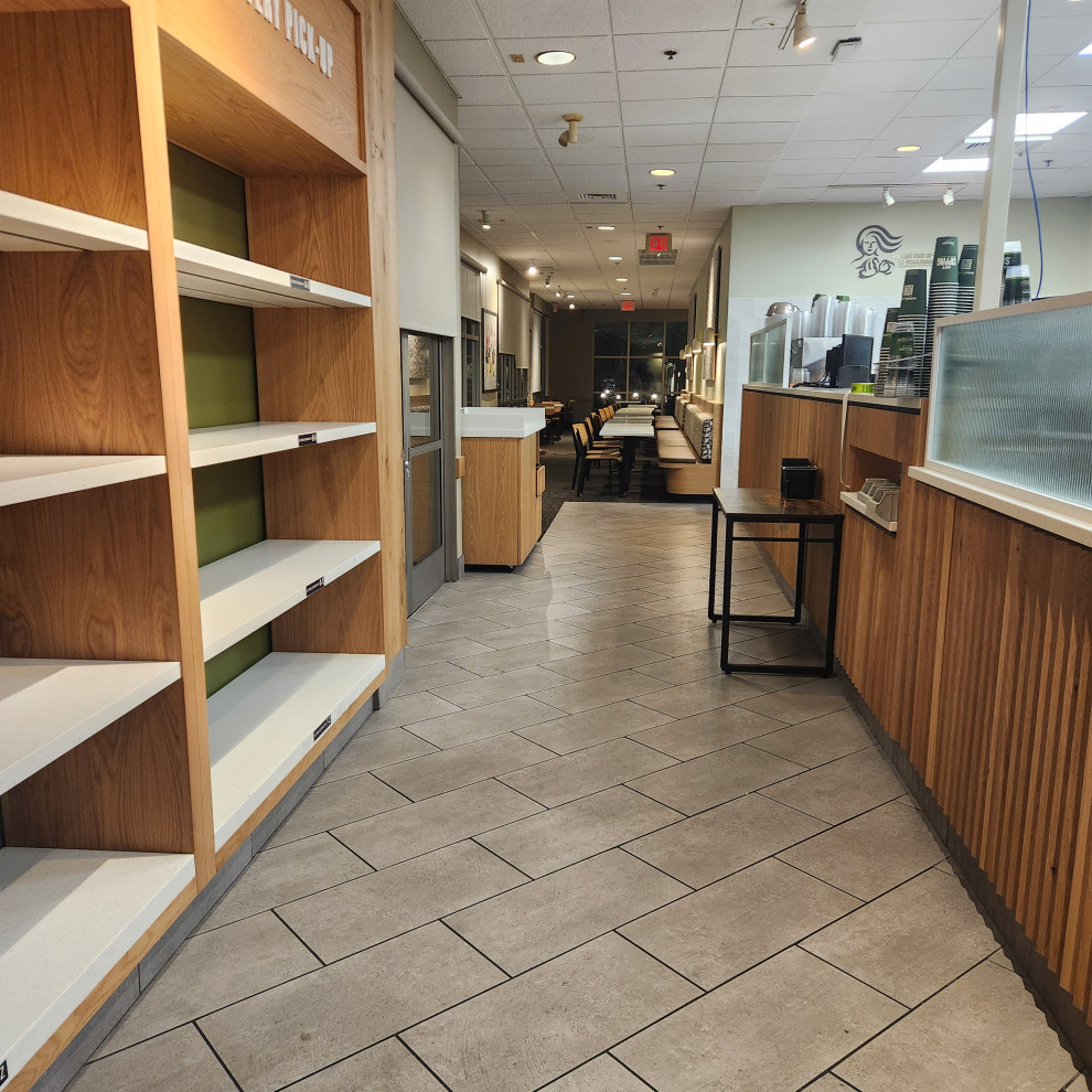 Retail tenant finish