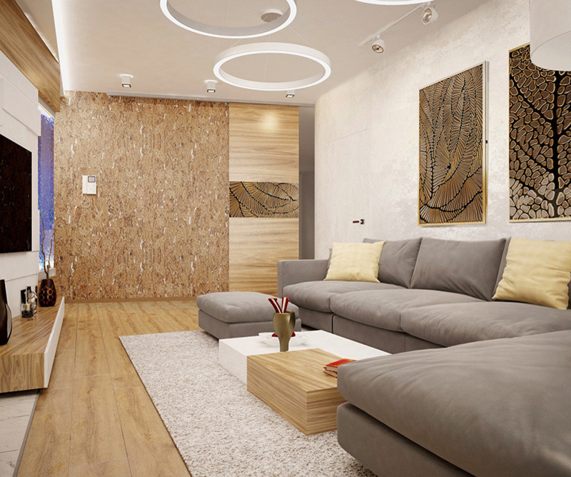 Квартира площадью 97,0 м2 в стиле "Эко"