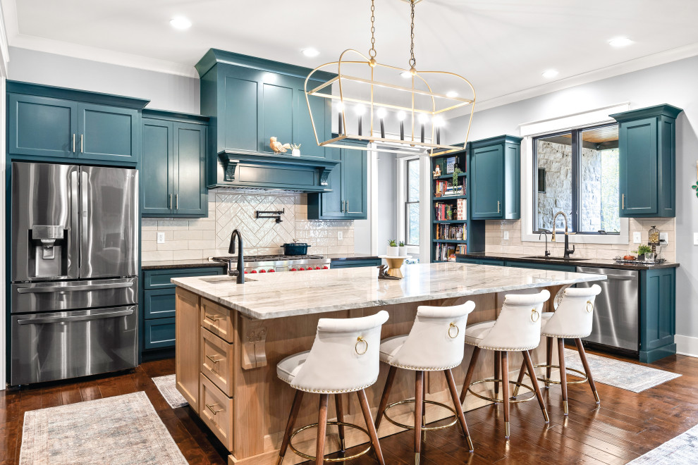 Kitchen - transitional kitchen idea