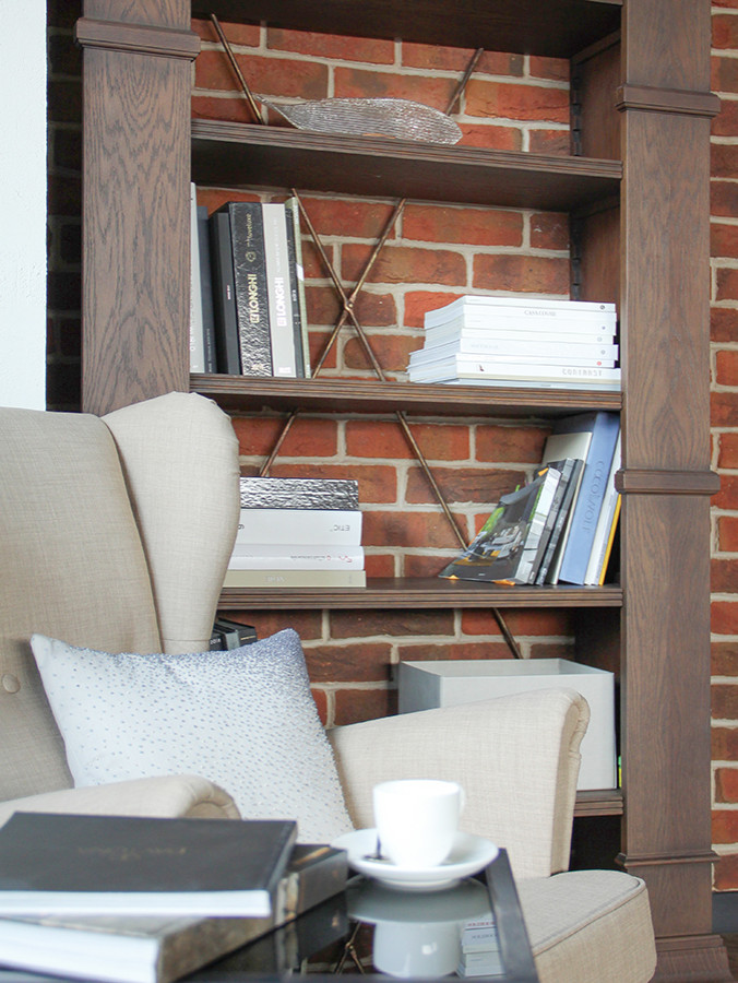 Кабинет в стиле лофт