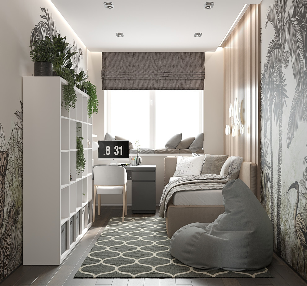 Современная квартира с выразительной отделкой