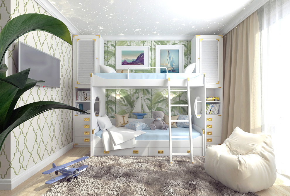 Детская комната, в которой применялись только Эко-материалы!