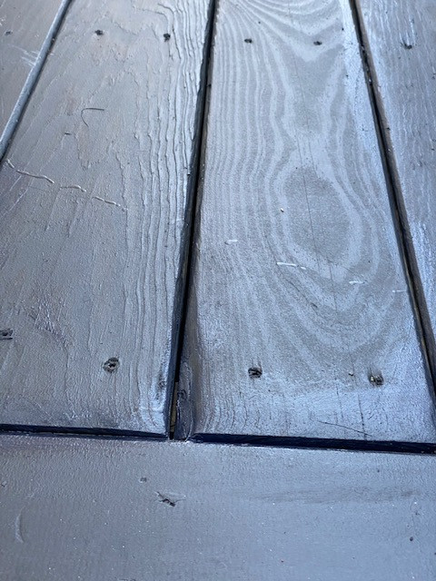 Wood Decks Repaired & Repainted