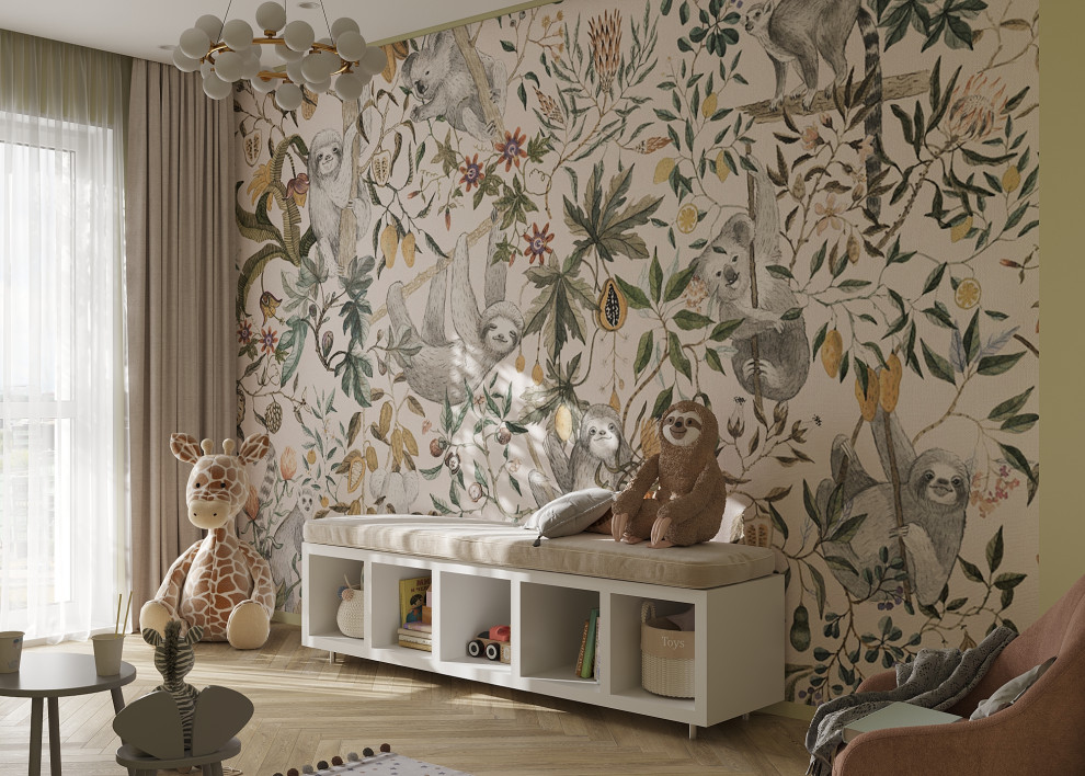 Детская с лемурами