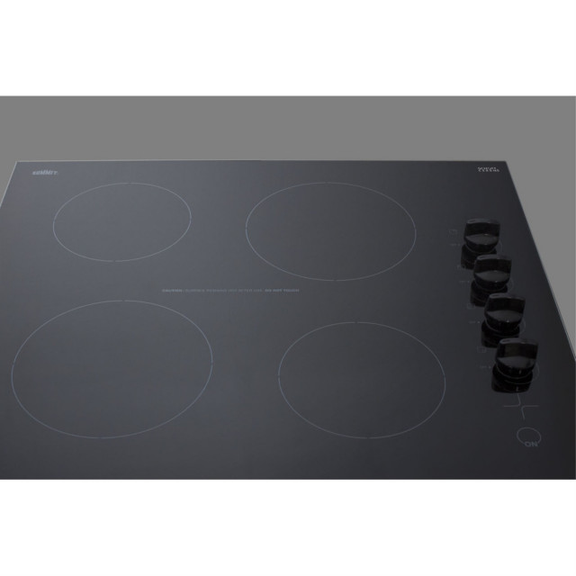 24" Wide 230V 4Burner Radiant Cooktop Cooktops by VirVentures Houzz