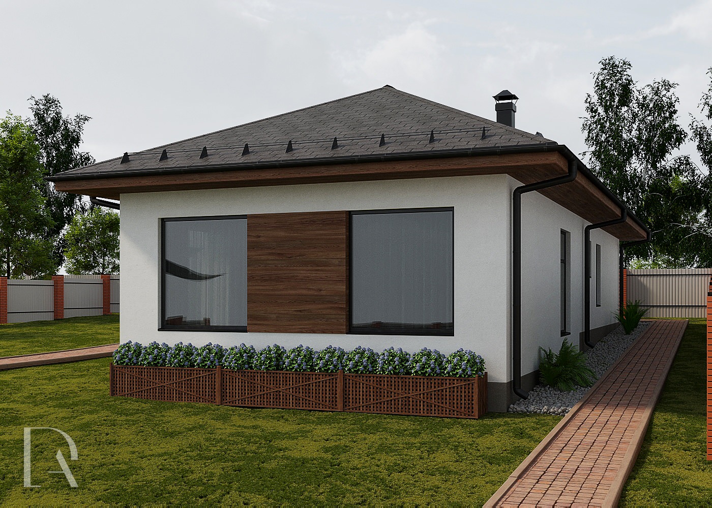 Проект жилого дома 157,7 м2